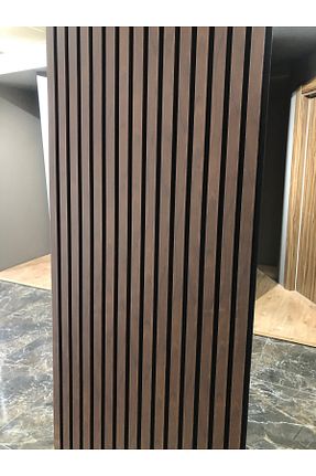 محصول دکوراسیون دیوار قهوه ای چوب TKS Kapı - کد 838405809