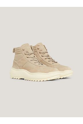 بوت / نیم بوت بژ مردانه جیر Tommy Hilfiger - کد 760356343