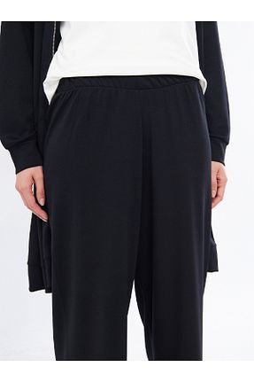 ست گرمکن مشکی زنانه اورسایز Fezzal - کد 838460435