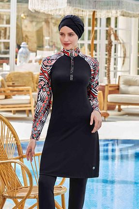 مایو حجاب مشکی زنانه ساده REMSA - کد 838464664