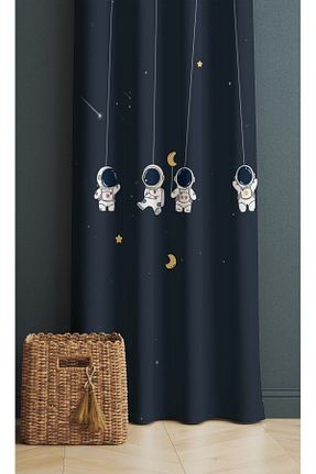 پرده زمینه رنگی پلی استر ALAMODECOR - کد 837680910