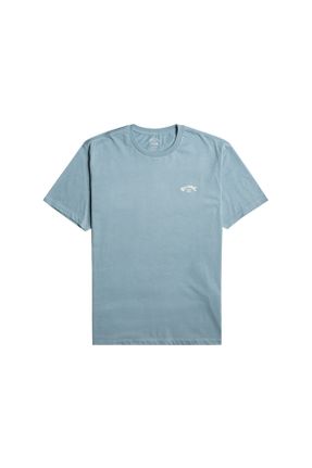 تی شرت آبی مردانه راحت یقه گرد کد 694926679