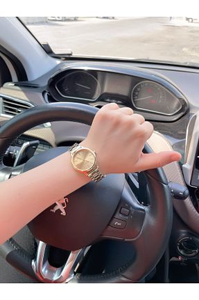 ساعت مچی طلائی زنانه 31-35 میلی متر Bimodabu - کد 838683441