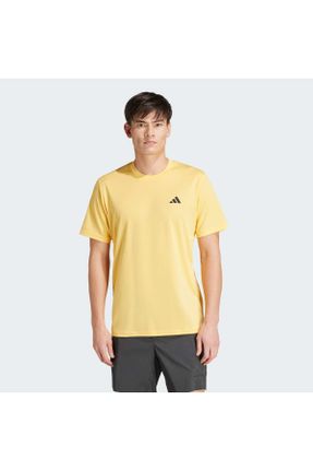 تی شرت زرد مردانه رگولار کد 838688867