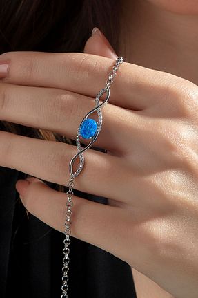 دستبند نقره مشکی زنانه 925 عیار Else Silver - کد 475705200