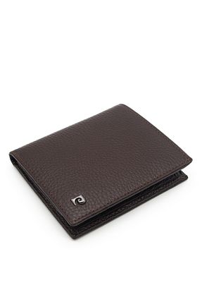 کیف پول قهوه ای مردانه سایز متوسط Pierre Cardin - کد 838736222