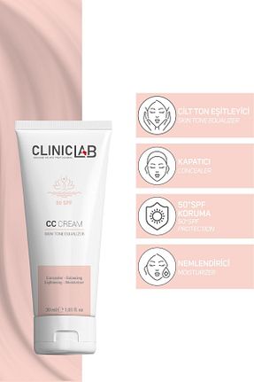 کرم BB و CC قهوه ای Cliniclab - کد 636080390