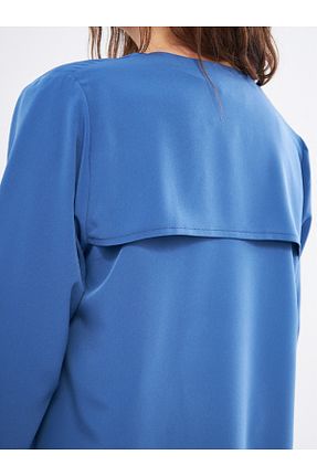 کلاه و ابایا آبی زنانه پلی استر Fezzal - کد 838737689