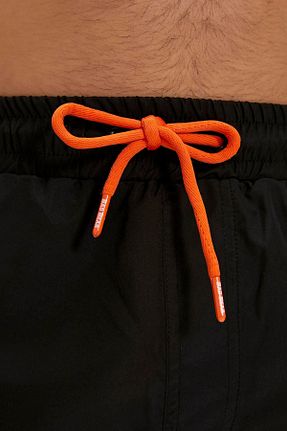 شلوارک ساحلی مشکی مردانه بافتنی Bad Bear - کد 835618832