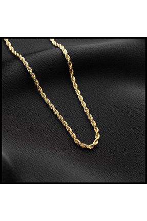 گردنبند جواهر طلائی زنانه روکش طلا sorti takı aksesuar - کد 688105186