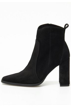 بوت / نیم بوت مشکی زنانه چرم خالص Gizzelli shoes - کد 759406855