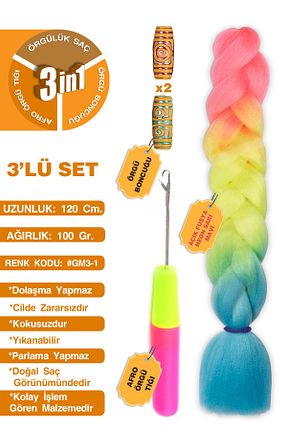 سایر اکسسوری مو رنگی زنانه TAM TARZ - کد 838370209