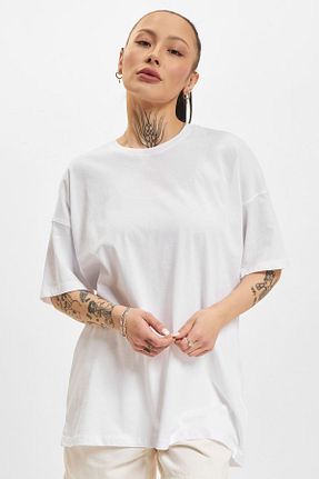 تیشرت سفید زنانه اورسایز ONLY - کد 831611019