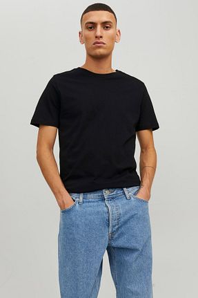 تیشرت مشکی مردانه رگولار Jack & Jones - کد 743297558