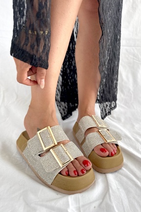 دمپائی زنانه پاشنه تخت Shoebutik - کد 838409998