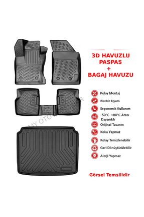 کفپوش خودرو Havuzlu Bmy Oto Aksesuar - کد 838501845