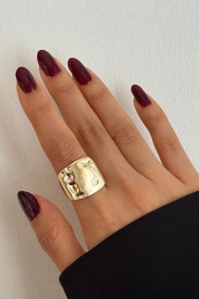 انگشتر جواهر طلائی زنانه کد 828761638