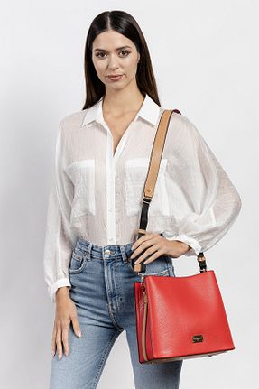 کیف پستچی قرمز زنانه Marie Claire - کد 55067622
