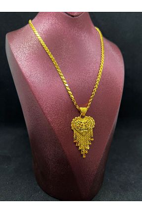 گردنبند طلا زرد زنانه 22 عیار kuyumcu nurettin - کد 779006021