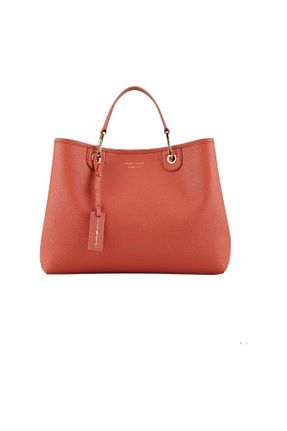 کیف دوشی نارنجی زنانه چرم مصنوعی Emporio Armani - کد 679319282