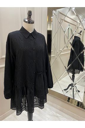 پیراهن حجاب مشکی زنانه Relaxed Mer Butik - کد 838715529