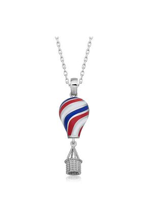 گردنبند نقره سفید زنانه 925 عیار Aya Diamond - کد 838730835