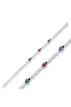 دستبند نقره سفید زنانه 925 عیار Aya Diamond - کد 838733717