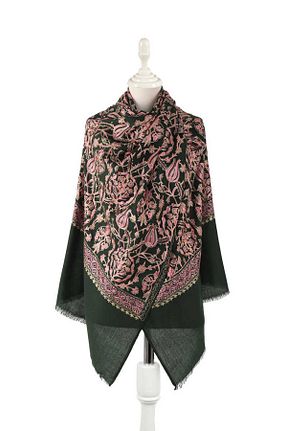 شال خاکی زنانه Bursa İpek - کد 838733227