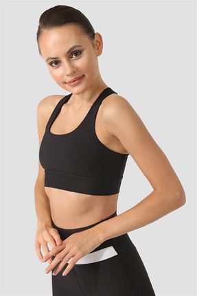 نیم تنه اسپرت مشکی زنانه پلی استر Superstacy - کد 145621854