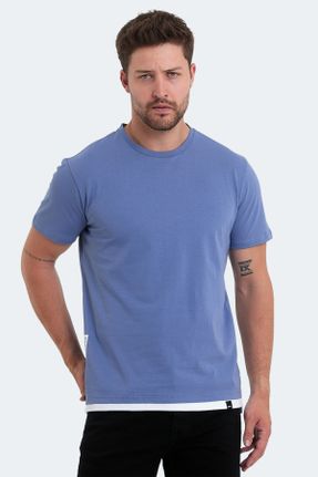 تی شرت آبی مردانه رگولار کد 838788437