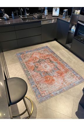 فرش رنگی قابل شستشو Rugs Modern Halı - کد 838811251