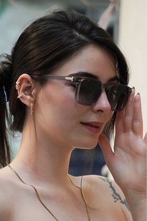عینک آفتابی قهوه ای زنانه UV400 hoeby - کد 838889157