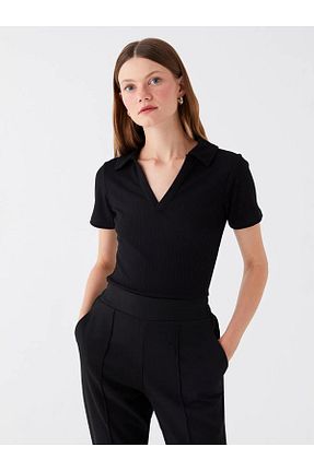 تیشرت سبز زنانه رگولار LC Waikiki - کد 838923406