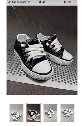 کفش کژوال مشکی بچه گانه پارچه ای rabellashoes - کد 838925767