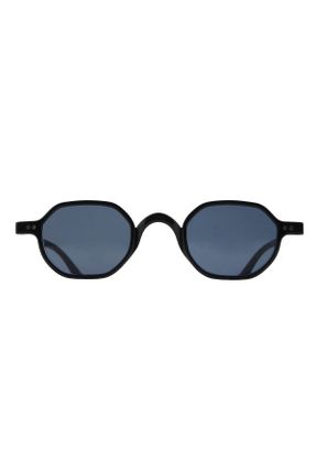 عینک آفتابی مشکی زنانه 48 UV400 پلاستیک هندسی کد 208077381