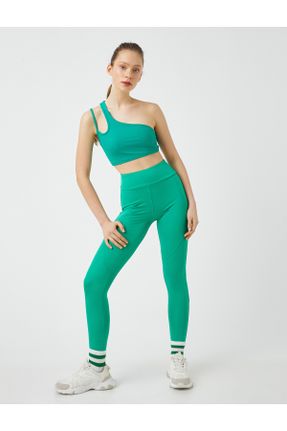 ساق شلواری سبز زنانه بافتنی کد 285940110