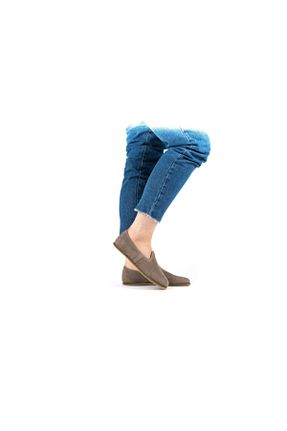 کفش کژوال طوسی زنانه نبوک Aintap - کد 50348702