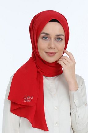شال قرمز زنانه جاز Levidor - کد 122294781