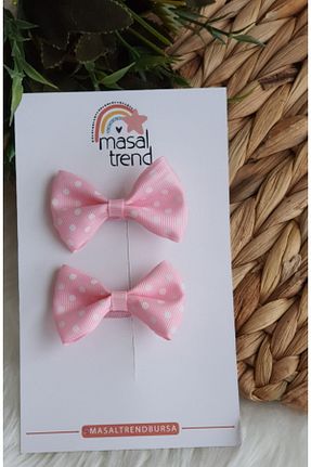 گیره سر صورتی بچه گانه الاستین masal trend - کد 122347935