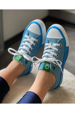 کفش پیاده روی آبی زنانه Benetton - کد 98876542