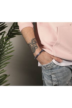 دستبند جواهر آبی زنانه سنگ طبیعی Arven’s World - کد 122775841
