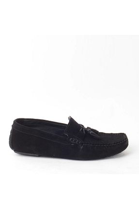 کفش کژوال مشکی مردانه چرم خالص Bruno Shoes - کد 742672600