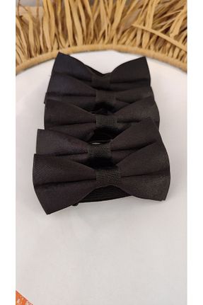 پاپیون مشکی بچه گانه ساتن Monkabox - کد 809749311