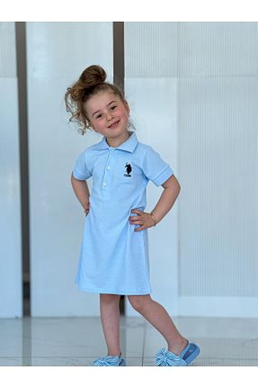لباس آبی بچه گانه بافت Polo - کد 838794692