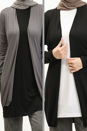 رویه حجاب طوسی زنانه ویسکون IRK - کد 838809519