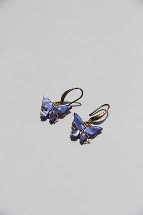 گوشواره استیل (فولاد) سرمه ای زنانه استیل ضد زنگ Mucemi - کد 838542967