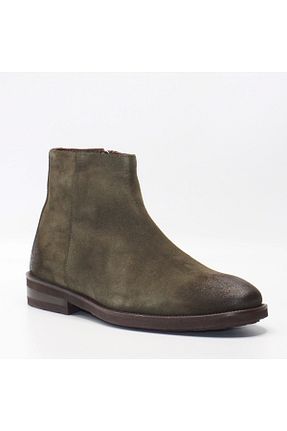 بوت / نیم بوت قهوه ای مردانه پاشنه تخت Bruno Shoes - کد 786427095