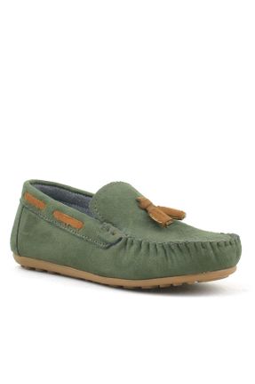 کفش کژوال سبز بچه گانه چرم مصنوعی پاشنه کوتاه ( 4 - 1 cm ) پاشنه ساده کد 465624811