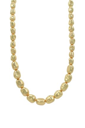 گردنبند جواهر طلائی زنانه برنز کد 786997174