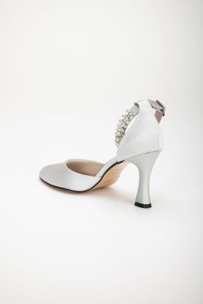کفش مجلسی زنانه پارچه نساجی پاشنه نازک پاشنه متوسط ( 5 - 9 cm ) کد 803321189